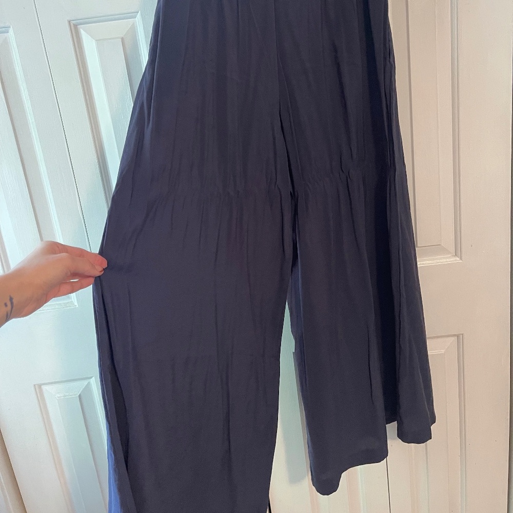 NWT Anthropologie Pleated Wide-Leg Trousers - Picture 3 of 5